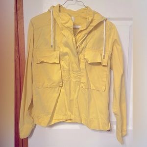 Lacoste Yellow Zip Jacket Size 36
